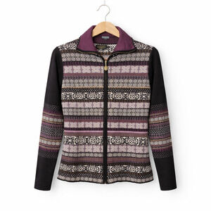 Icelandic Design Sweater Womens Size Large Multicolor Nordic Wool Blend Classic